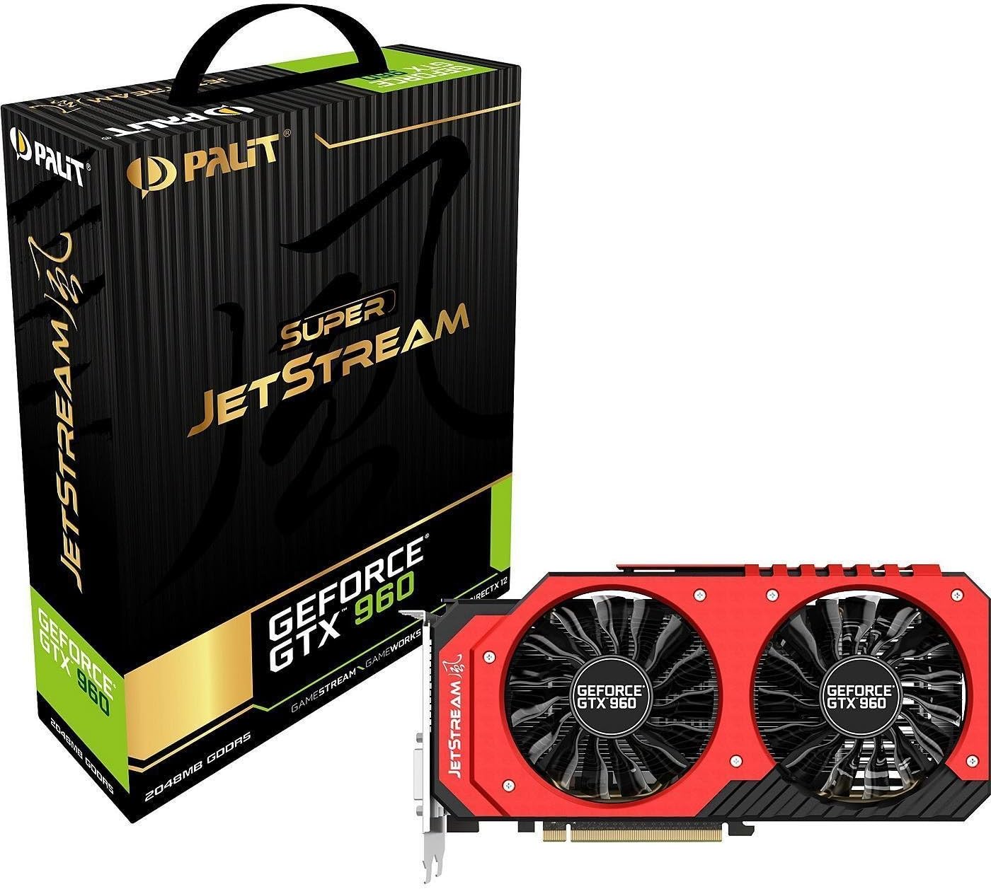 Palit Nvidia GeForce GTX 960 Super JetStream Graphics Card (2 GB, GDDR5, PCI Express 3.0)