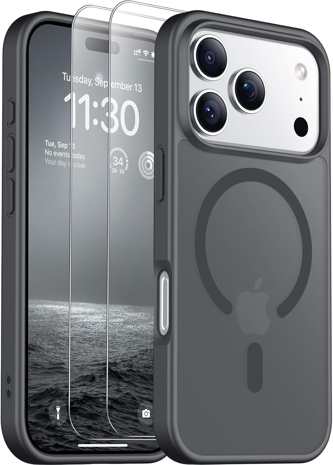 For IPhone 17 Pro Max Case,Waterproof Built-in Screen & Camera - View #9
