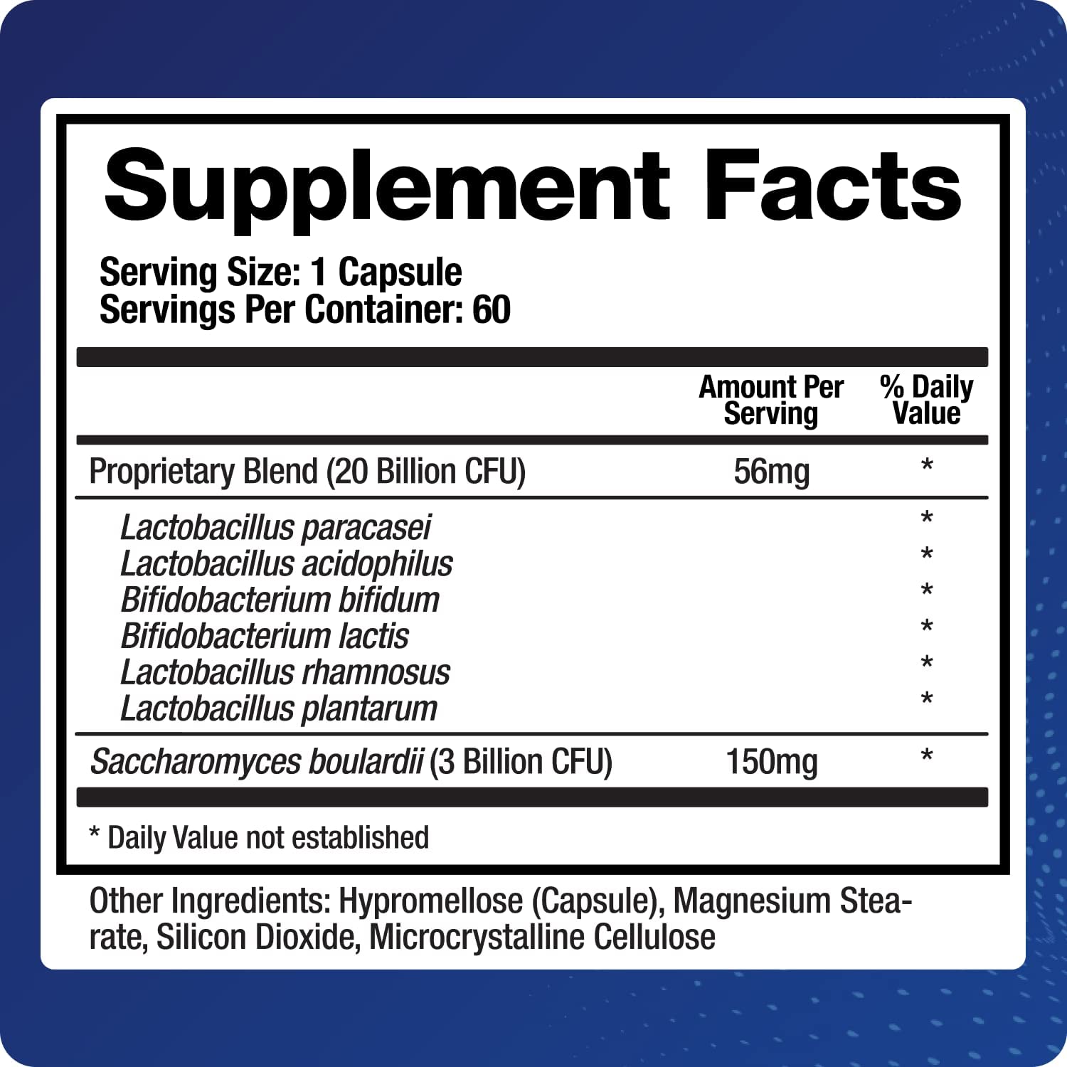 BioMatrix Saccharomyces Boulardii Probiotic, Shelf Stable Multi-Strain — Amazon image 2