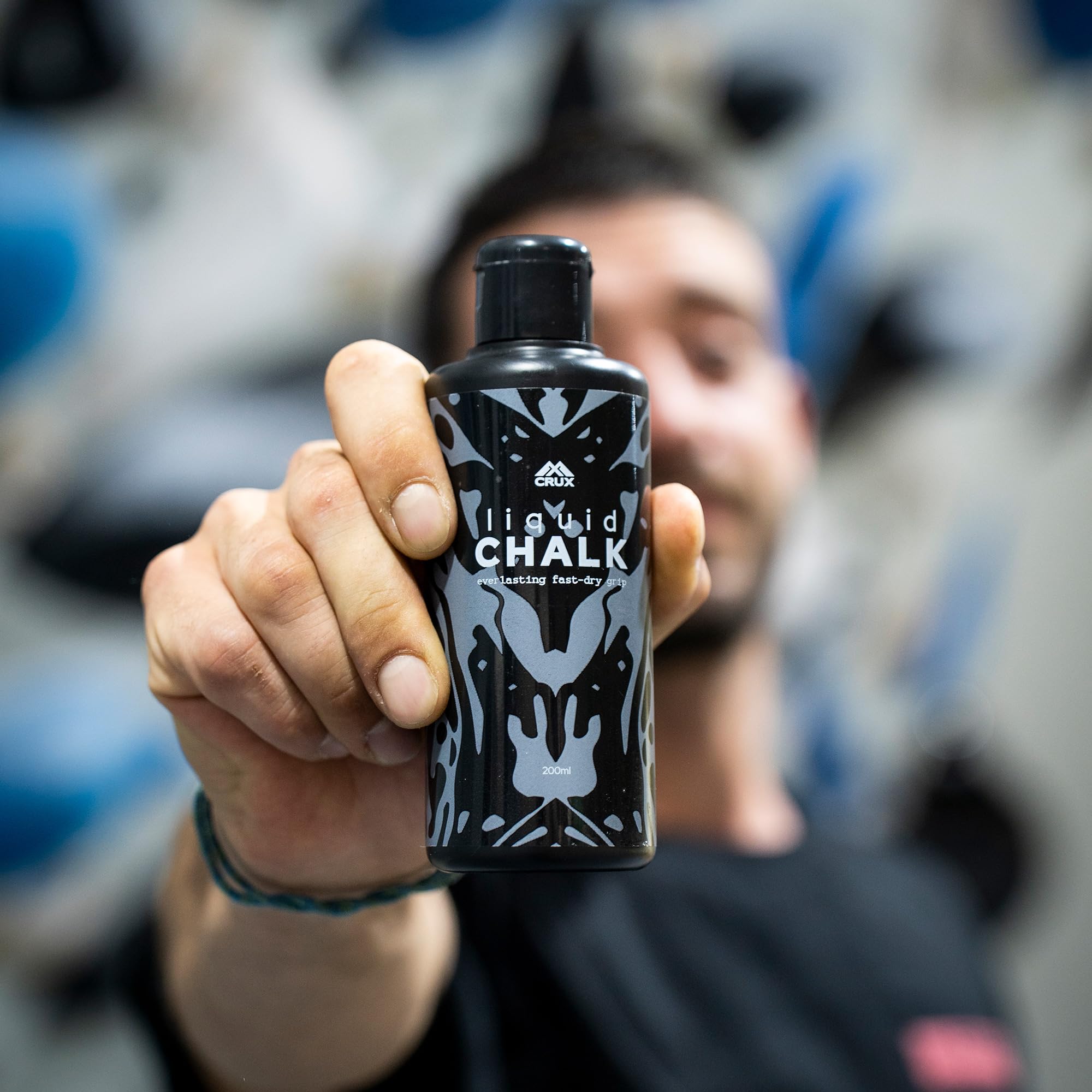 CRUX Magnesio Líquido para Escalada, Calistenia, Crossfit y Pole Dance – Larga duración – Respetuoso con la Piel – Hecho en España – 200ml