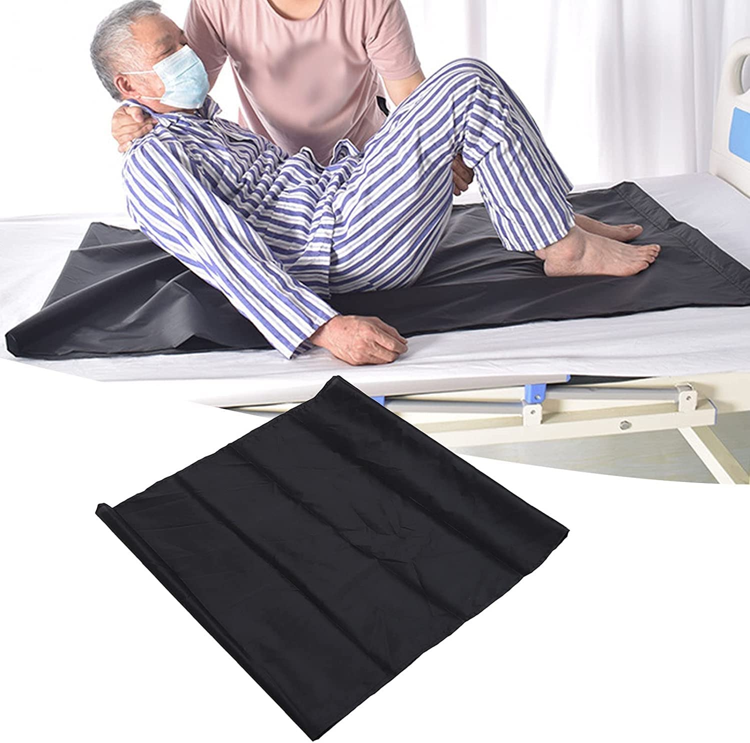 Sábanas deslizantes Planas Reutilizables para Ayudar a trasladar, Girar y reposicionar a Pacientes Ancianos y discapacitados en Camas, hospitales y hogares (Size : A70*68cm)