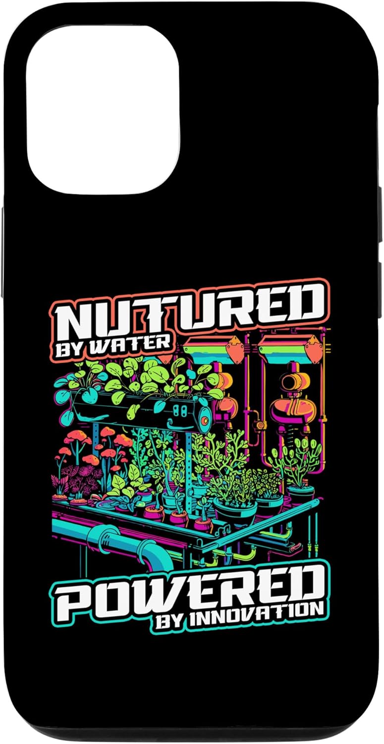 iPhone 15 Hydroponics Graphic Aquaponics System Sustainable Gardening Case
