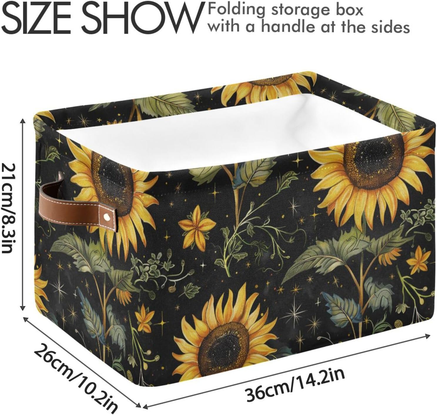 foldable and waterproof clothes storage basket image 3