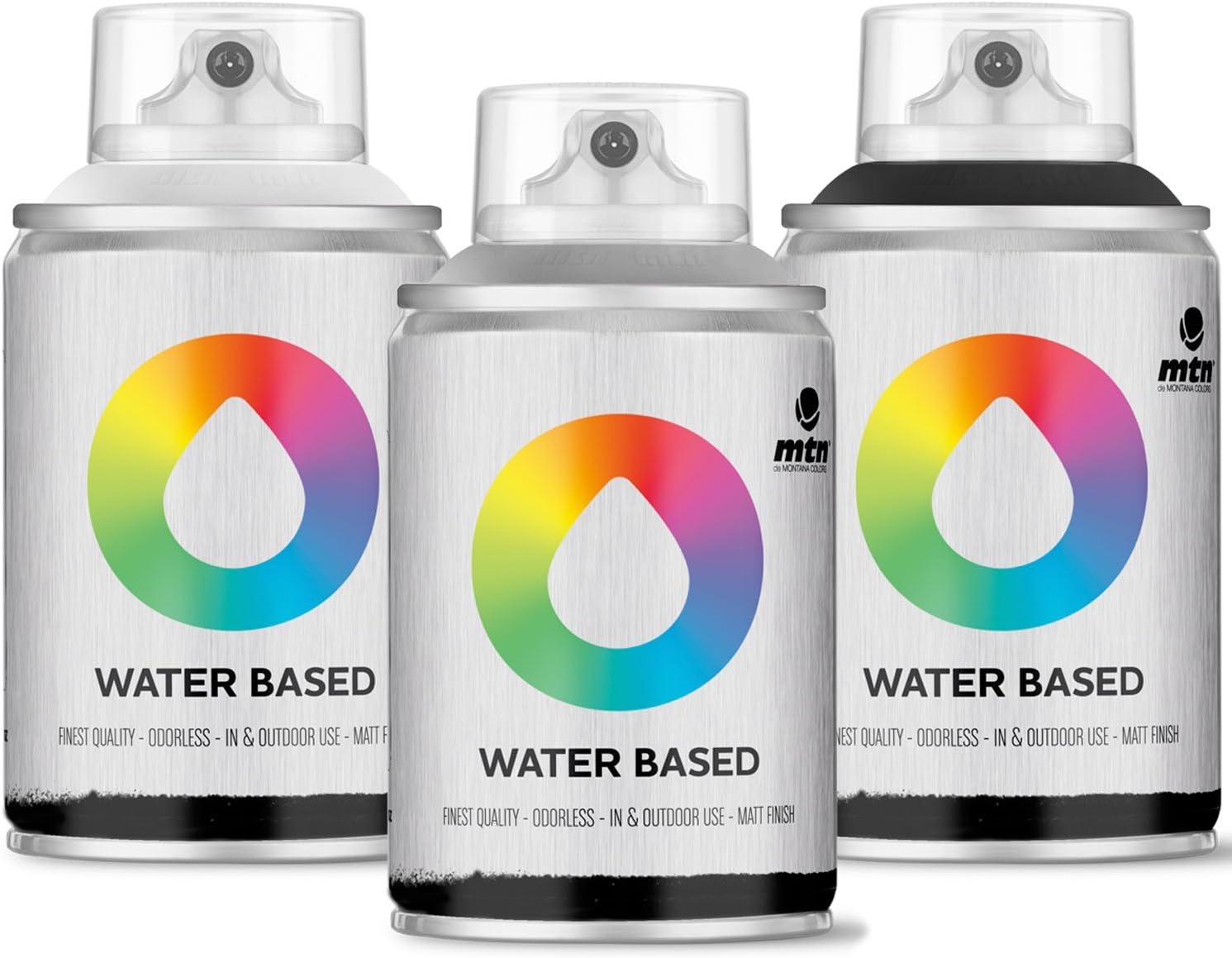 MTN Water Based Spray Paint 100ml 3 Pack