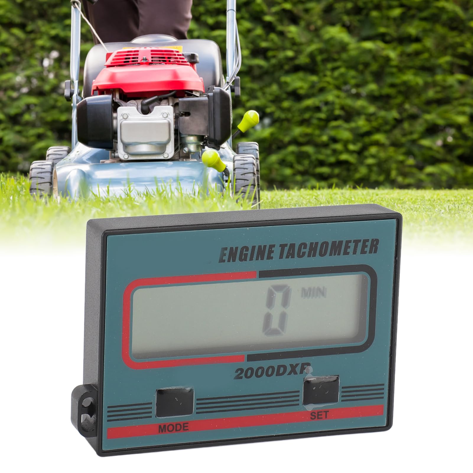 POFET Tachimetro Digitale Per Motoseghe E Rasaerba Contagiri Induttivo Con Batteria D 907252