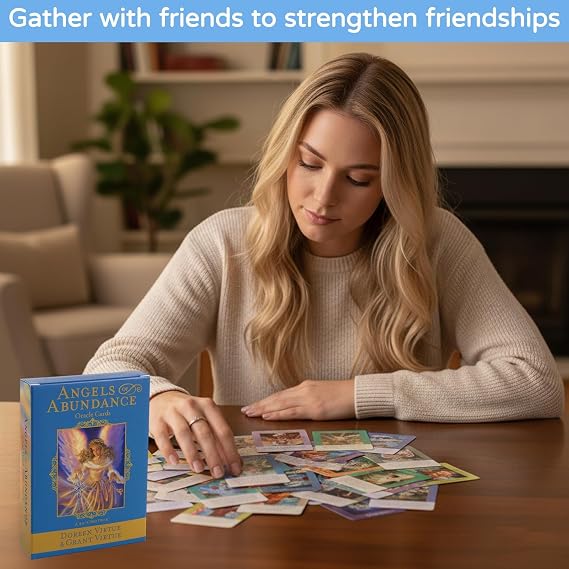 Tarot Cards Deck for Beginners, Learning Tarot Cards Deck with Guide, Tarot Card Decks for Divination, Spiritual Growth, and Personal Reflection