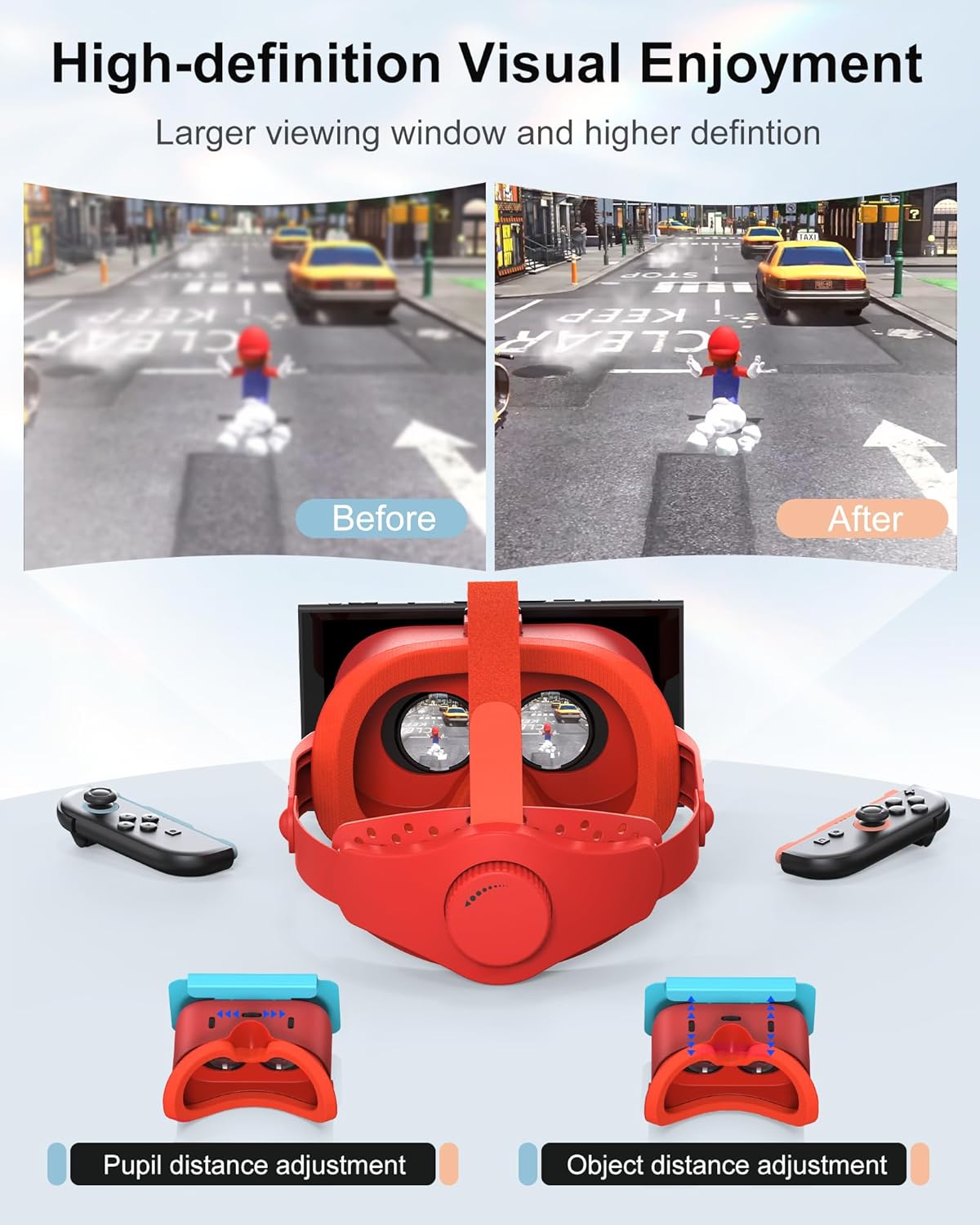 سماعة الواقع الافتراضي المطورة لجهاز نينتندو سويتش 2 ، نظارات ... - view 3