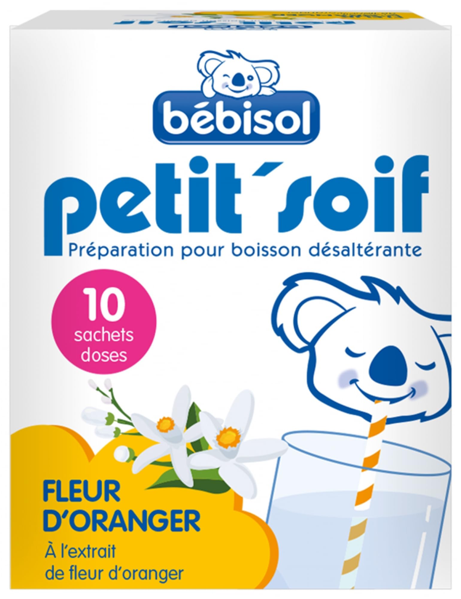 Bébisol Little Thirst 10 Single Doses Sachets - Orange Blossom Potpourri