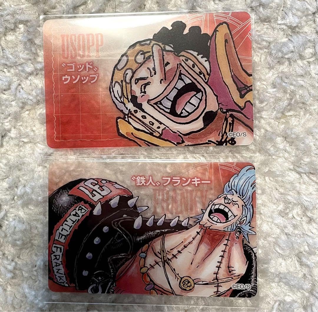 激レア　レトロ　ONE PIECE カーサイン　ドアプレート　サンジ　ウソップ ONE PIECE - ワンピース 大海賊シールウエハース 8 ゾロ サンジ ナミ
