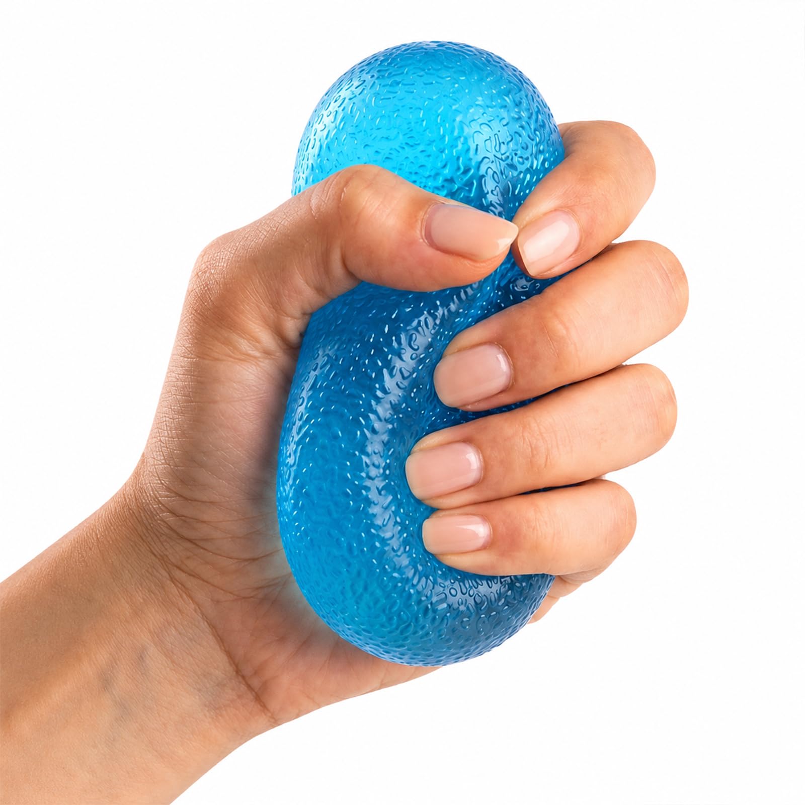 Doh Fidget Toys, Blue Doh Fidget Toys, Sensory Squeeze Hand Exercise Stress Ball for Adults & Teenager, Relax, Anxiety, Tension and Stress (blue)