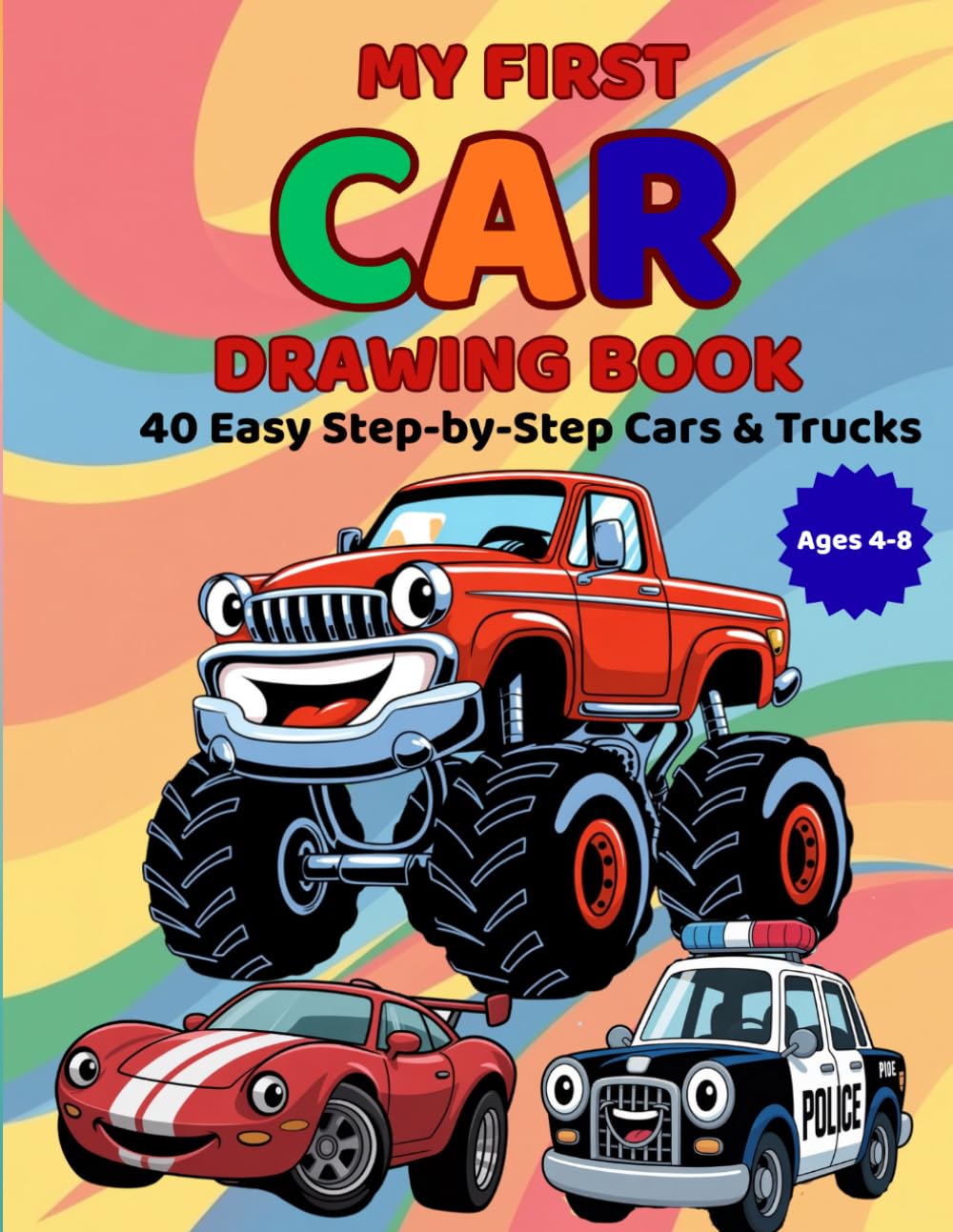 My First Car Drawing Book (My First Drawing Book Series)