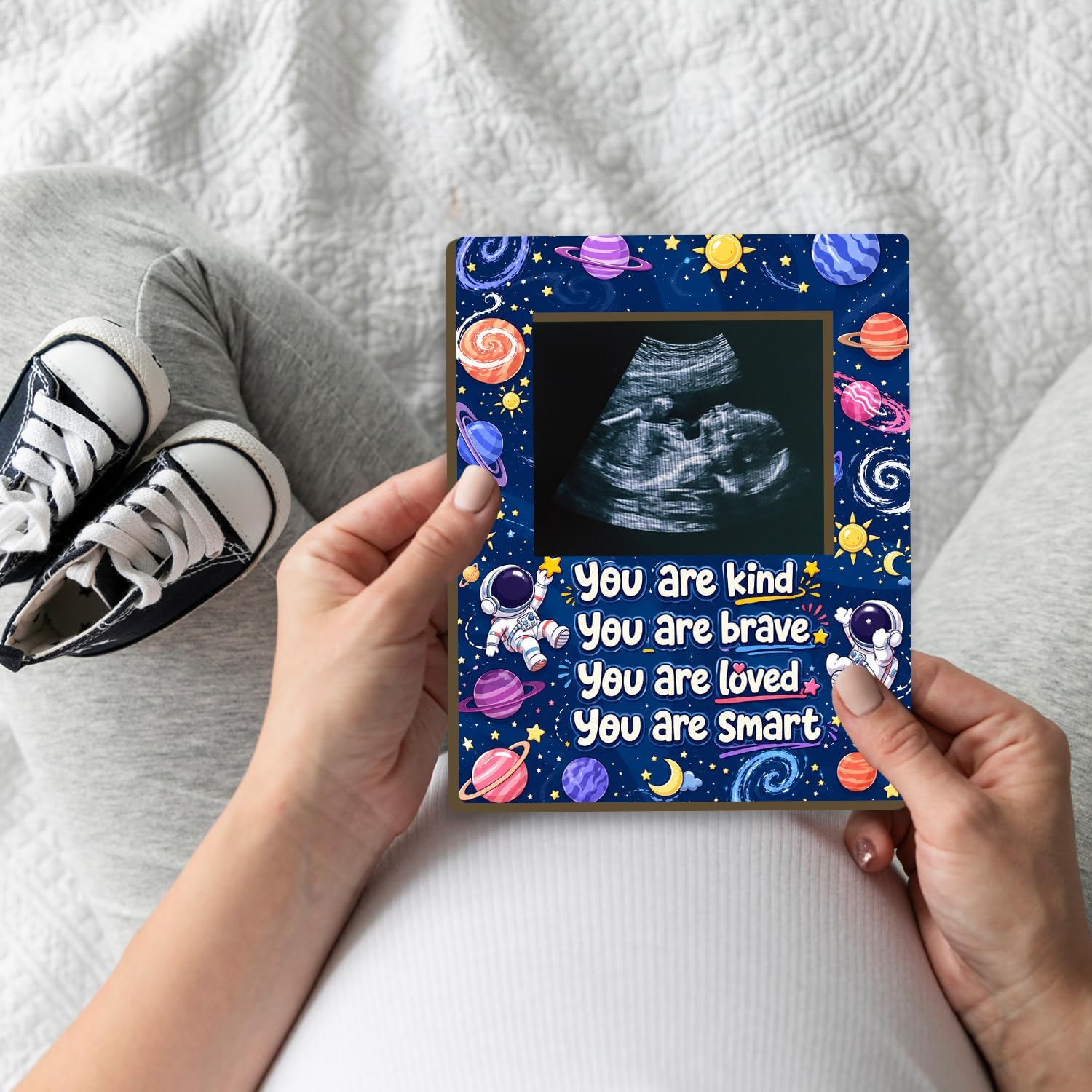 Space Planet Photo Frame 8x10, Baby Shower Keepsake, Room Decor image 5