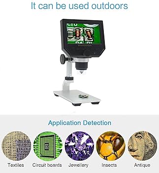 デジタル USB 顕微鏡 4.3インチLCDマイクロスコープ. Amazon.co.jp: 4.3インチ LCD デジタル 顕微鏡 マイクロ