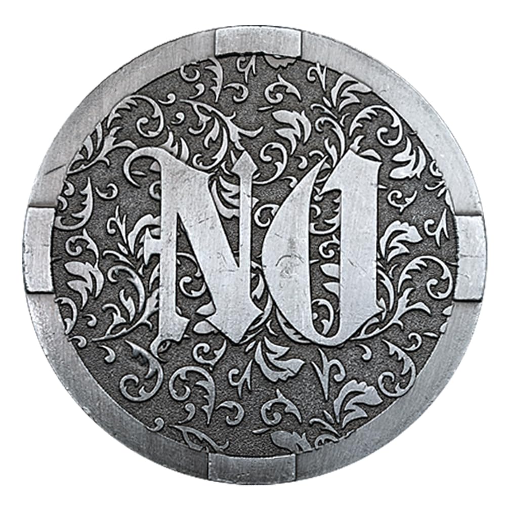 YES or NO Challenge Coin Metal Decision Coin Home Decoration Lucky Coin Collection