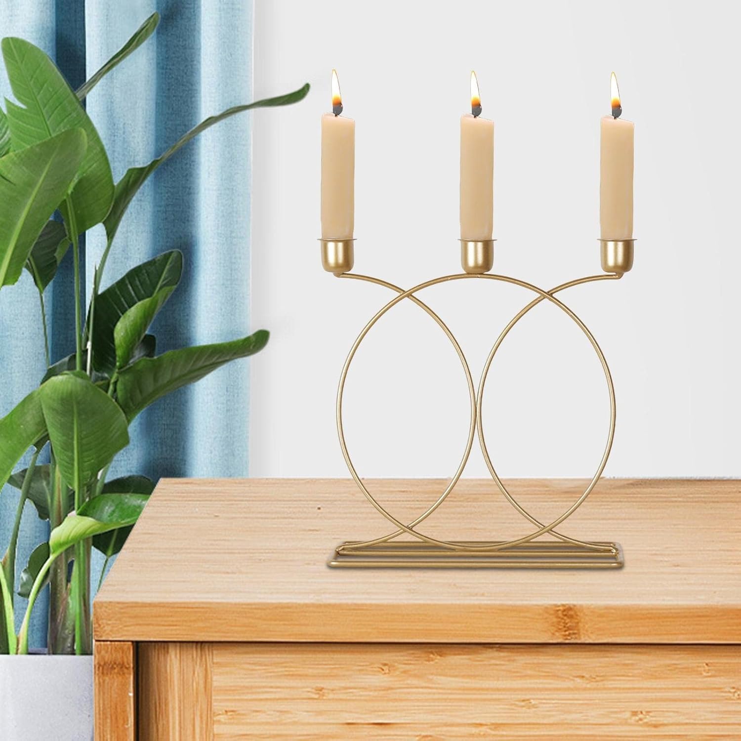 Taper Candle Holder Candlestick Props Candelabra for Wedding Tabletop Decor