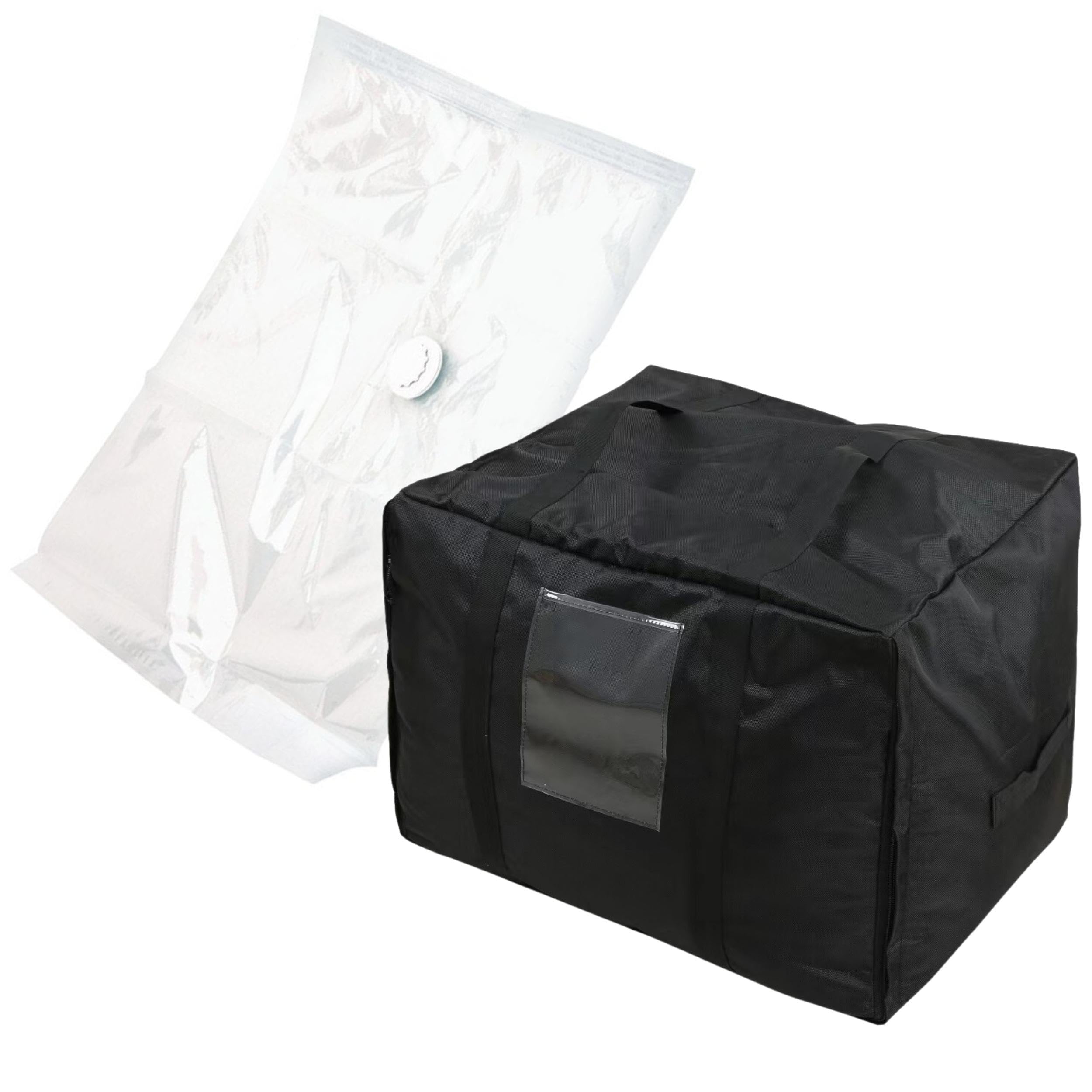 bananair Sac de Rangement sous Vide XXL + Grand Sac de Rangement et Transport - Résistant et Pratique pour Ranger Votre Gros Pouf XXL de 200 cm