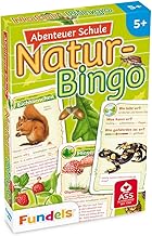 ASS Altenburger 22572843 - Abenteuer Schule - Natur-Bingo, Kartenspiel, Lernspiel