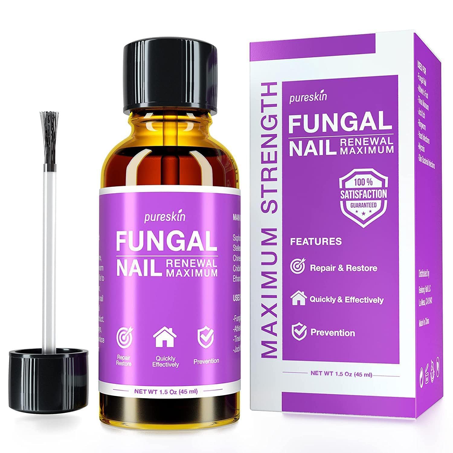 Toenail Fungus Treatment Extra Strength: Nail Fungus Treatment forToenails and Fingernail for Damaged Discoloration Nails 1.0 Oz Toenail Fungus Treatment Extra Strength: Nail Fungus Treatment forToenails and Fingernail for Damaged Discoloration Nails 1.0 Oz
