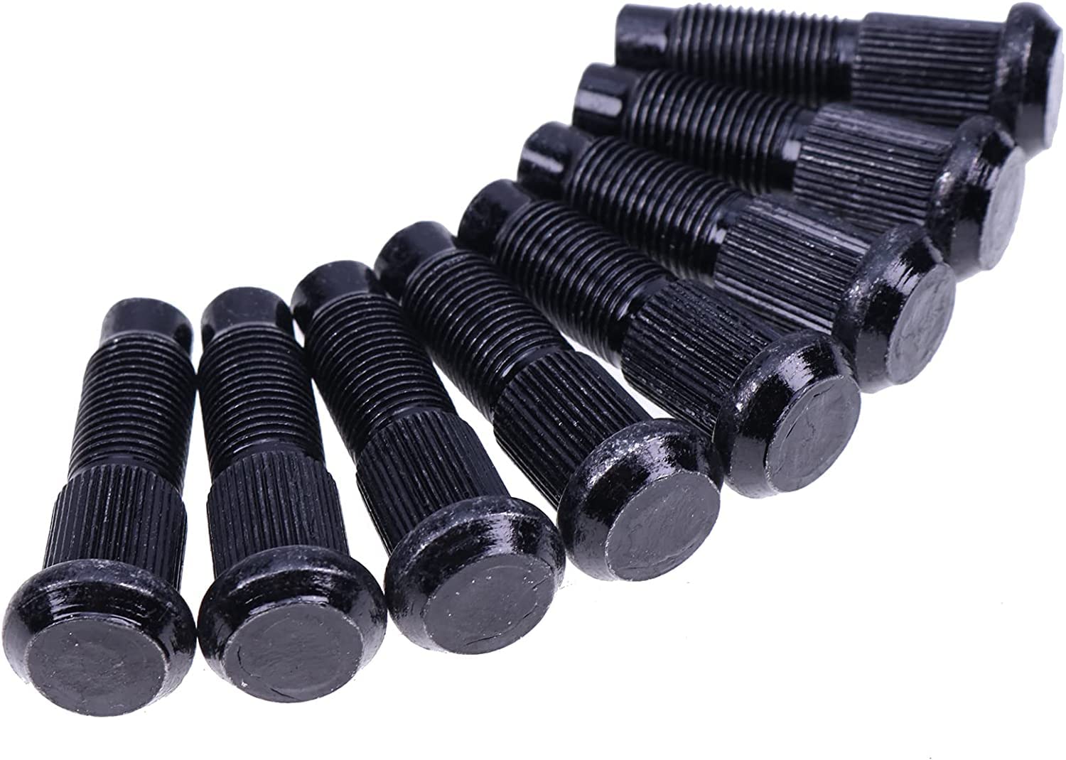 JEENDA Set of 8 Lug Nut & 8 Stud Kit 6564669 Compatible with Bobcat 720 721 722 730 731 732 741 742 743 751 753 763 773 863 873 883 S100 S130 S150 S160 S175 S185 S205 S220 S250 S300 A220 A300 S510