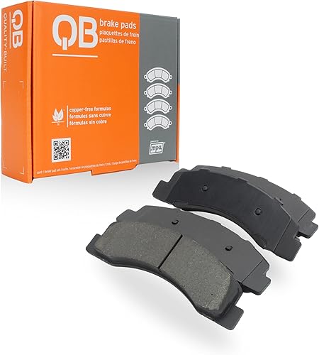 QUALITY-BUILT Rear Semi-Metallic Brake Pads, QB 1000-1259M, Compatible with 2007