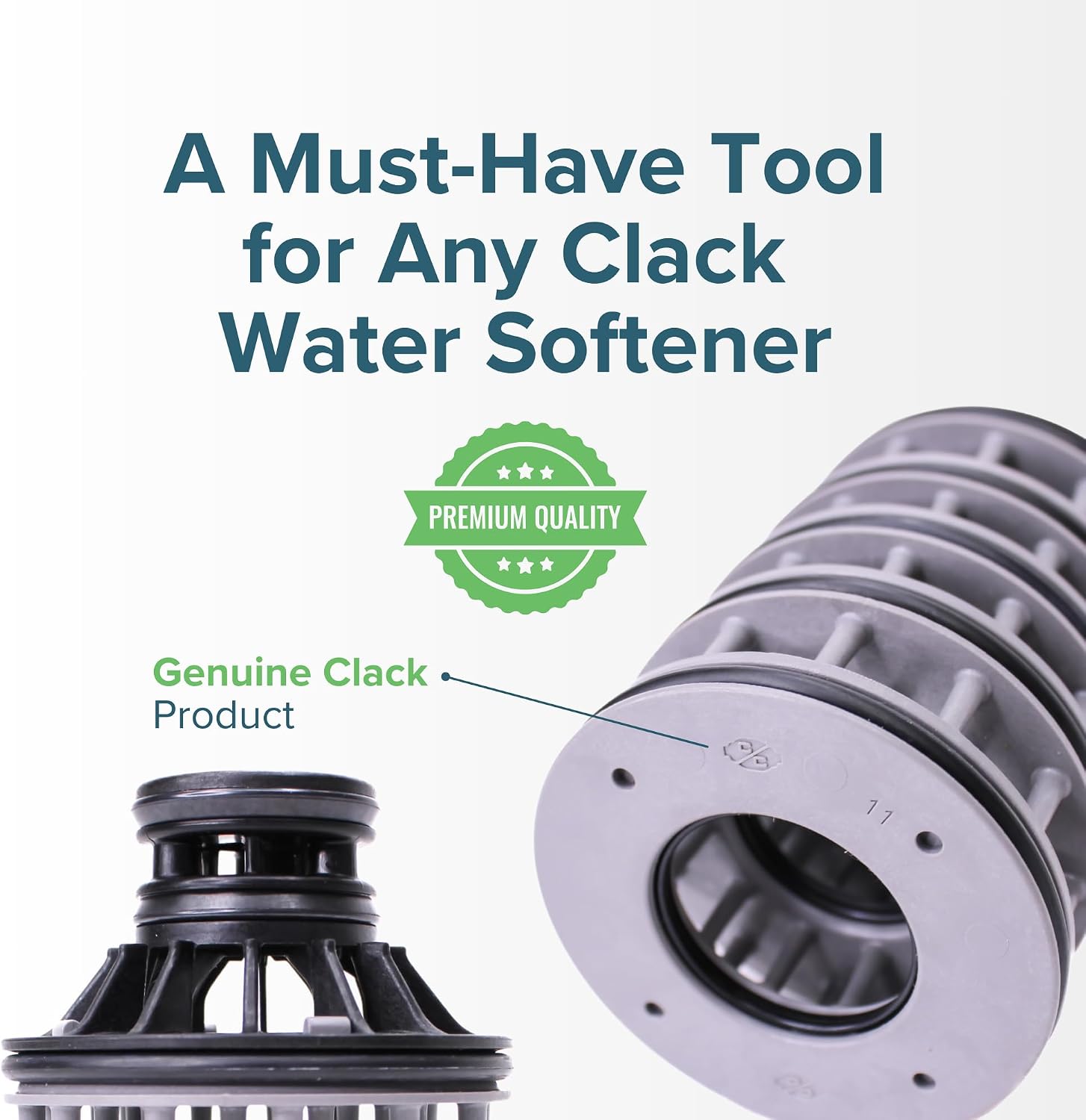 Better Home Water GENUINE OEM Clack V3005-02 WS1 Spacer Stack Assembly Repair Kit- Replacement Seal Stack for Water Softener Valve Body