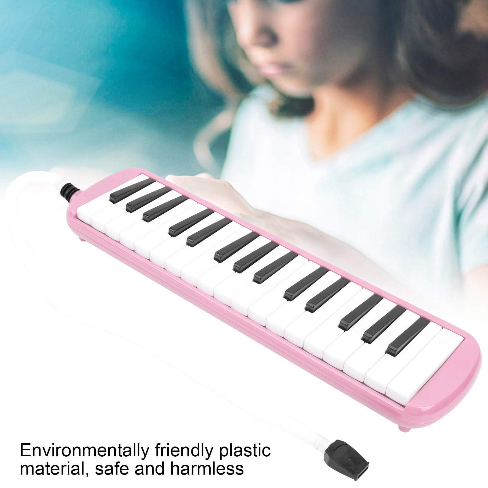 Teclado De Instrumento Mel¨®dica De 32 Teclas Estilo Piano Con Juegos De Boquillas Y Bolsa De Transporte Para Ni?os Mel¨®dicas Instrumentos de viento
