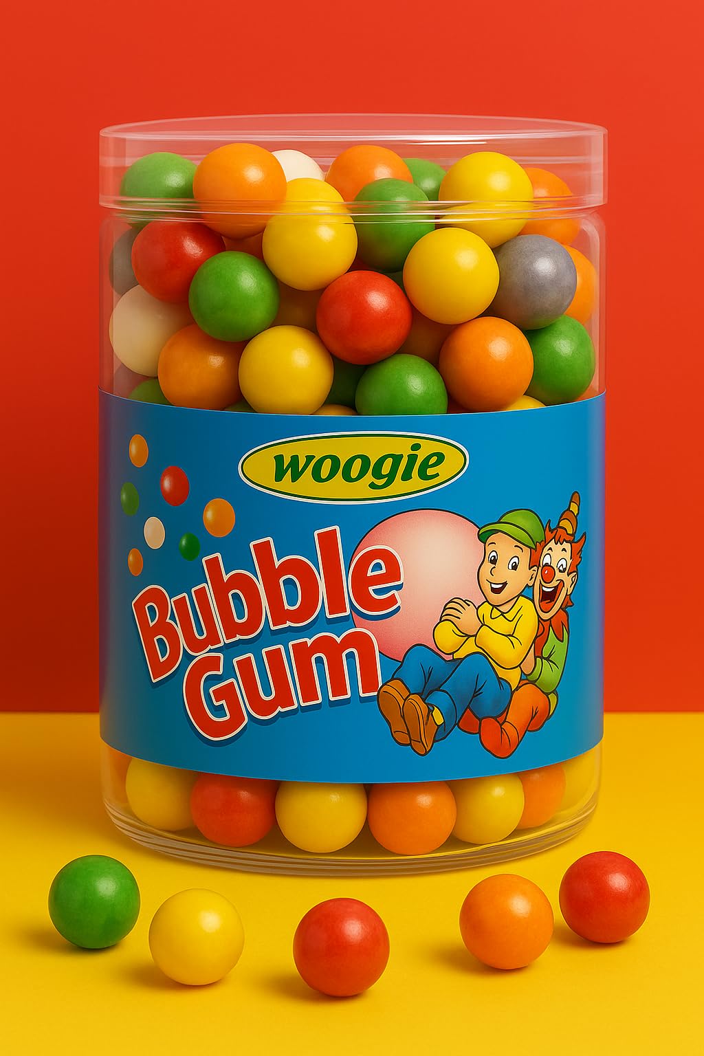 WOOGIE Chewing Gum Palline 500g