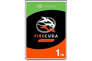 Seagate FireCuda Gaming SSHD 2.5" 1TB SATA 6Gb/s Flash Accelerated (8GB) Performance...