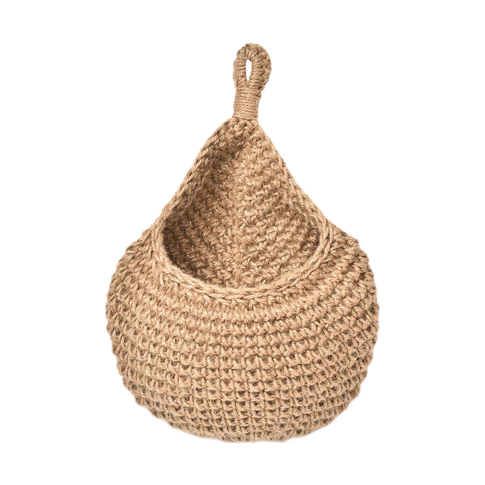 GTYLF Multipurpose Hanging Meshes Bag Wall Mounted for Home Decoration and Storage Home Storage Basket