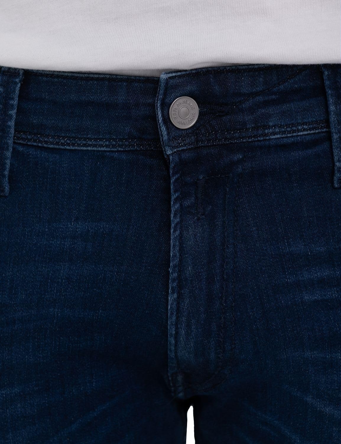 Replay Herren Jeans Anbass Slim-Fit mit Comfort Stretch