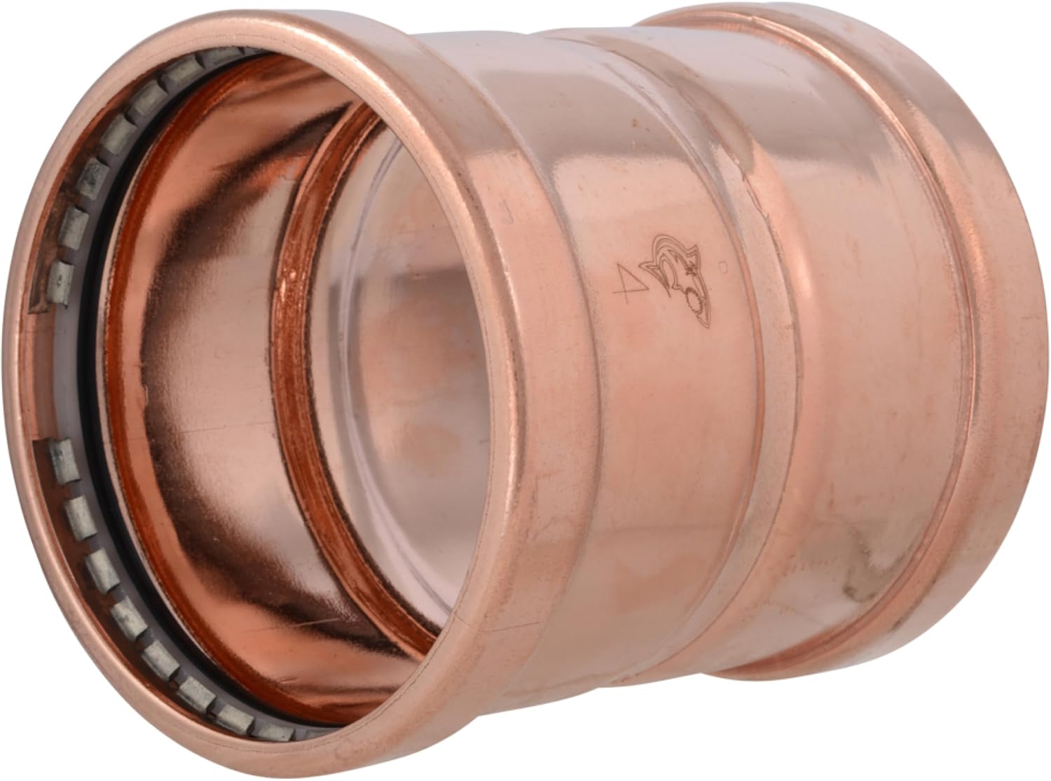 SharkBite 3/4 Inch Coupling, Copper Press Plumbing Fitting, Pack of 5, UPR016X5