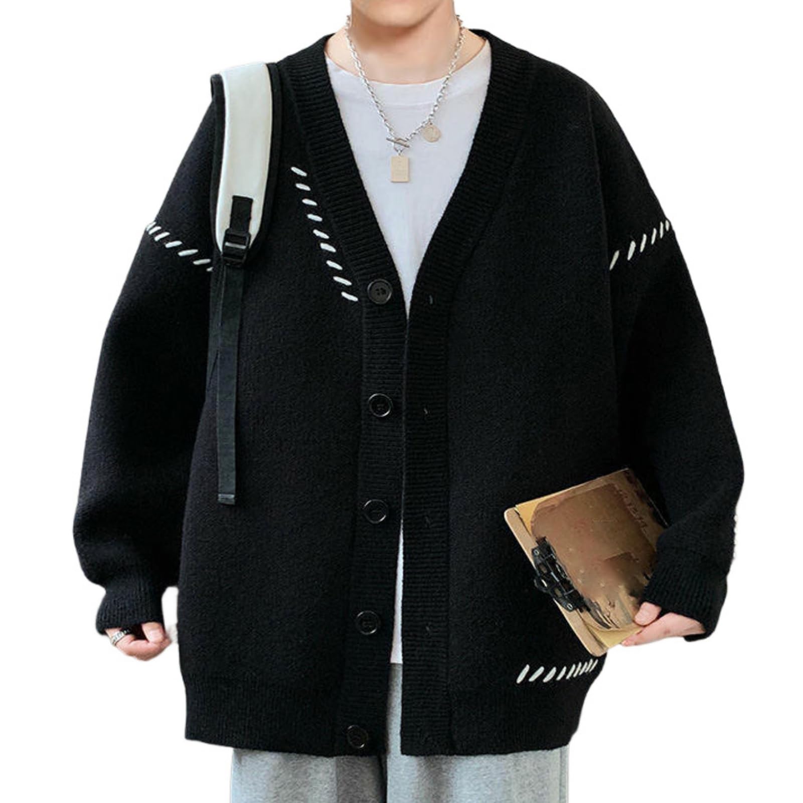Jersey de punto premium para caballero con acabados suaves de invierno 8