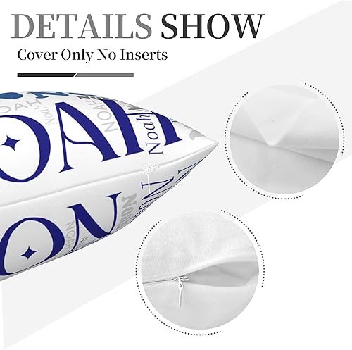 Miniatura 5 de Funda de almohada personalizada con nombre, funda de almohada personalizada con inicial y nombre, funda de almohada de felpa con monograma