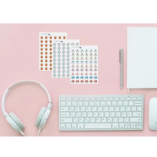 Miniatura 9 de Workout Planner Sticker  110 Dot Icon Vinyl Stickers (13)  Wellness Exercise Fitness Health Self Care ReminderEssential Productivity Life