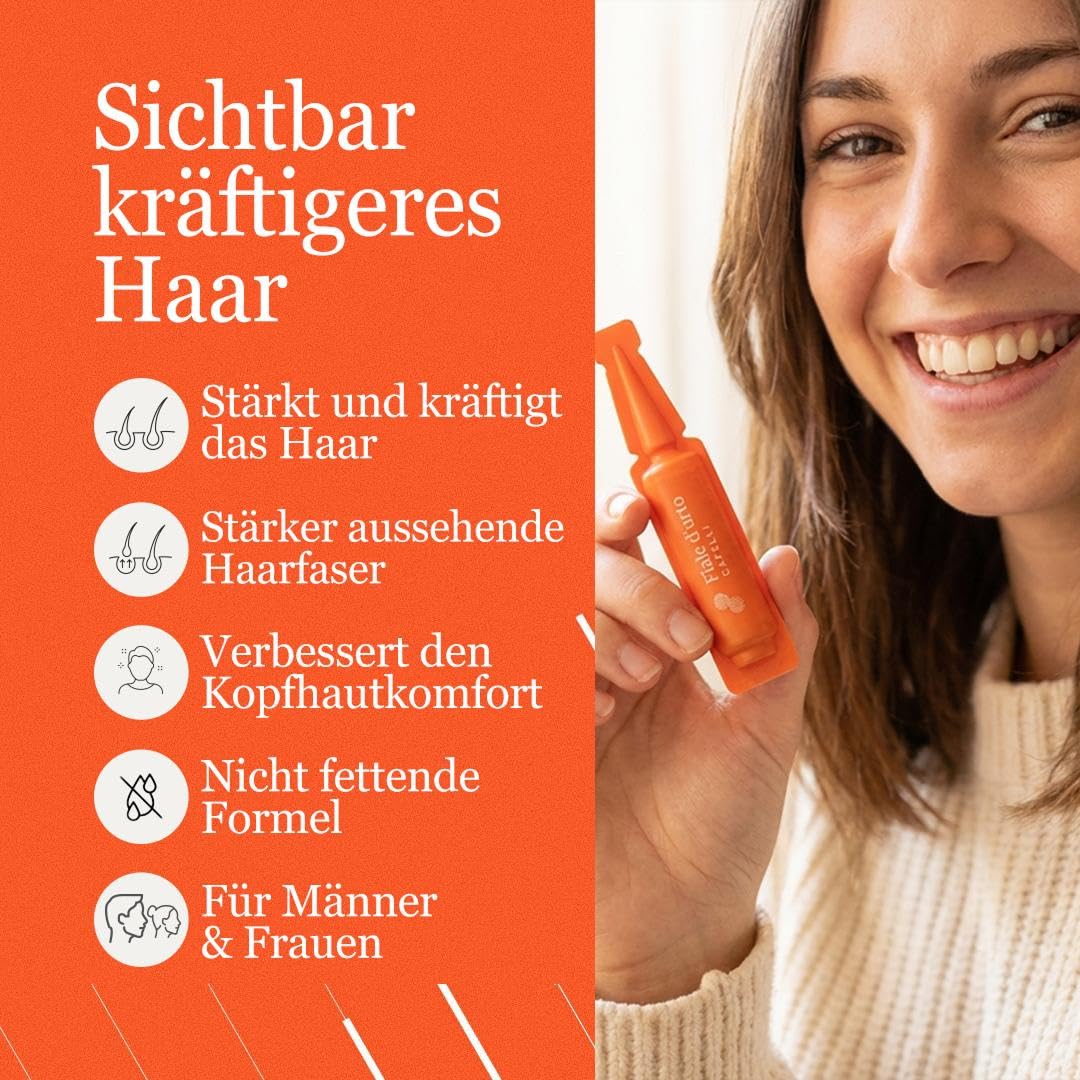 Stanartis Tricostrong® Intensive Kosmetische Kopfhaut Ampullen mit Tricofactor CPX® | Für voller und dichter wirkendes Haar | Kopfhautpflege bei dünner wirkendem Haar | 30 x 2 ml | Für Frauen & Männer