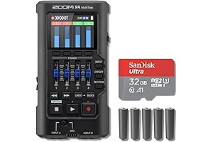Zoom R4 MultiTrak 32-Bit Float Digital Recorder and USB Audio Interface with...