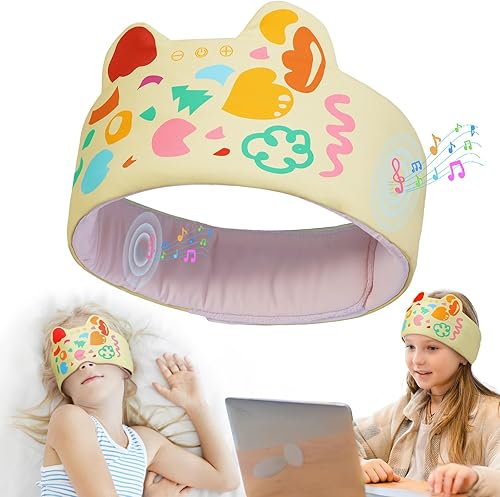 LC-dolida Diadema para niños, auriculares para dormir, diadema Bluetooth, ajuste cómodo, volumen seguro limitado para niños y niñas, niños,