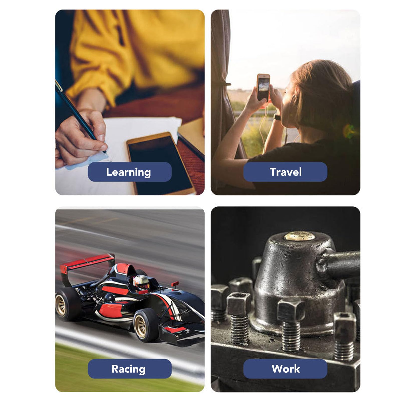 yaogohua Ear Protection Earmuff NRR 21DB Industrial Noise Reduction Headphone for Work Shooting Blue