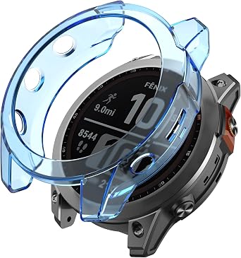 ISABAKE TPU Case Cover for Garmin Fenix 7X/7X Pro/EPIX Pro 51mm Protector