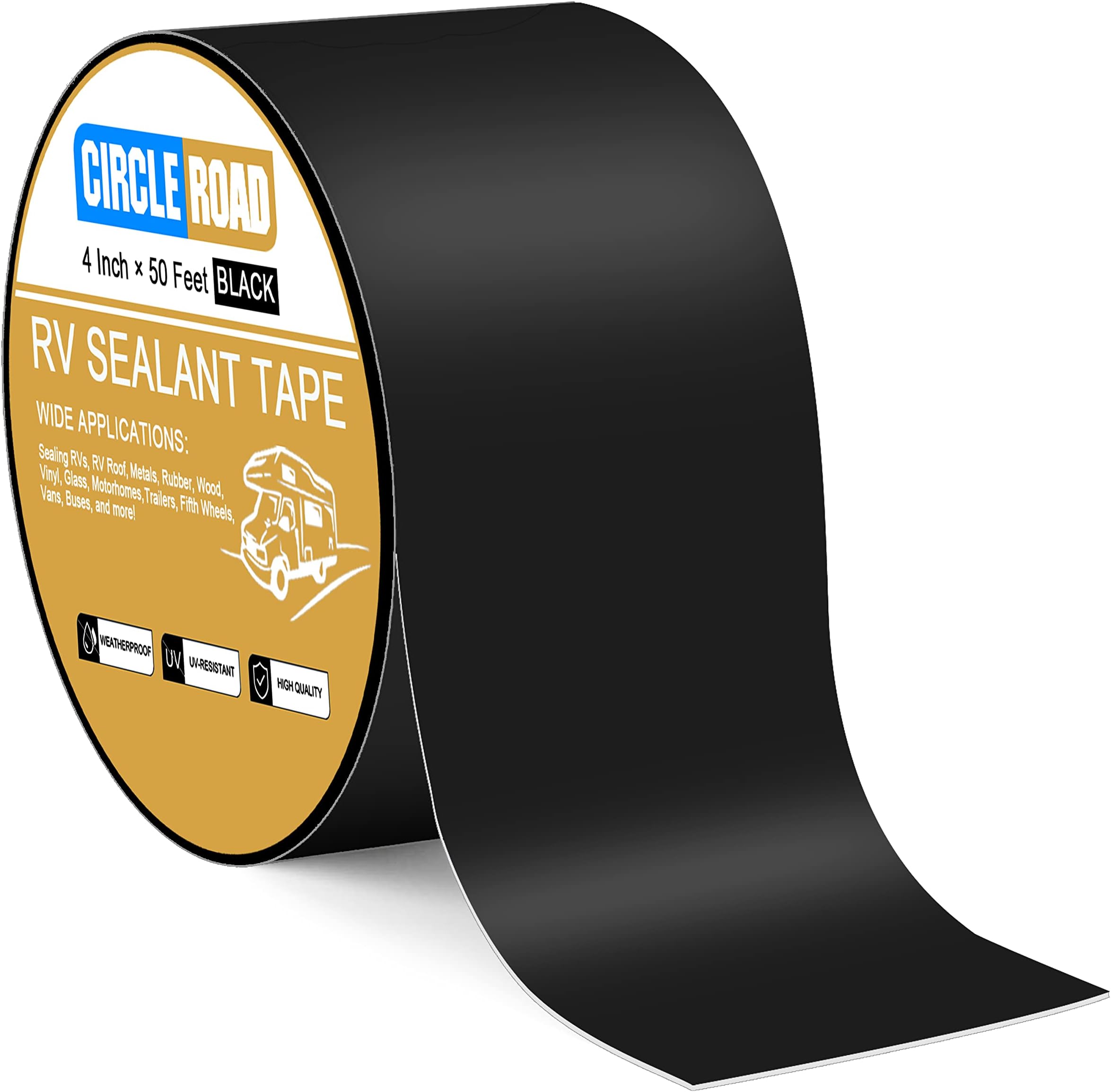 Flex Tape, 4 in x 5 ft, Clear, Original Thick Flexible