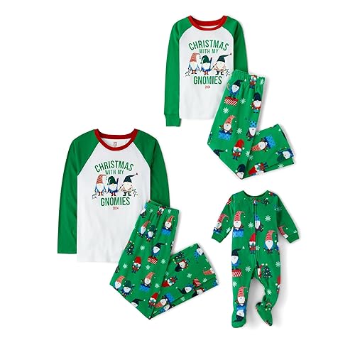 The Children's Place Baby and Family Matching Fleece Holiday Pajama