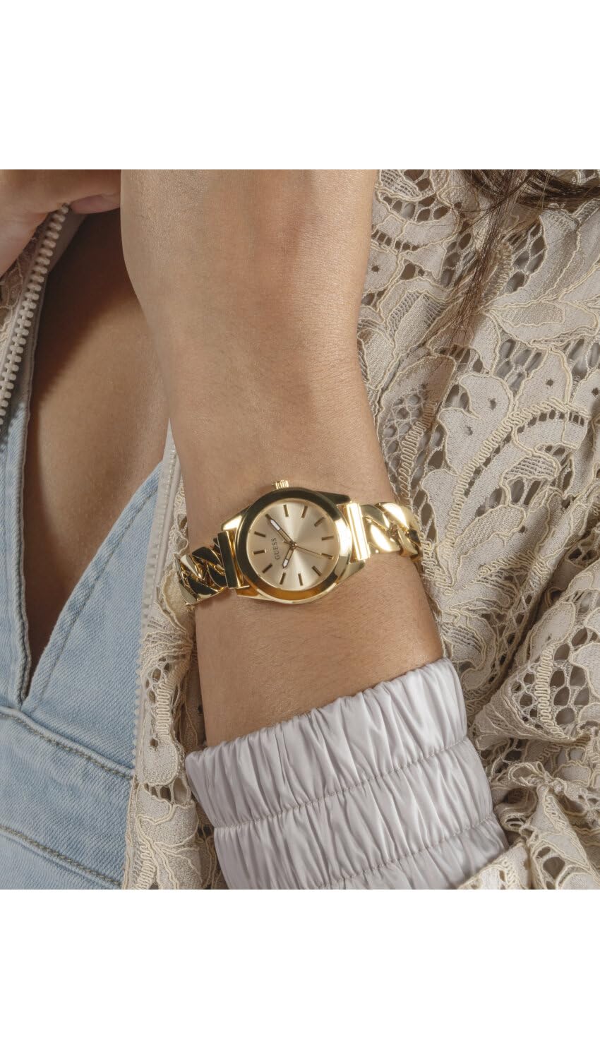 GUESS Reloj Serena para Mujer Acero Inoxidable