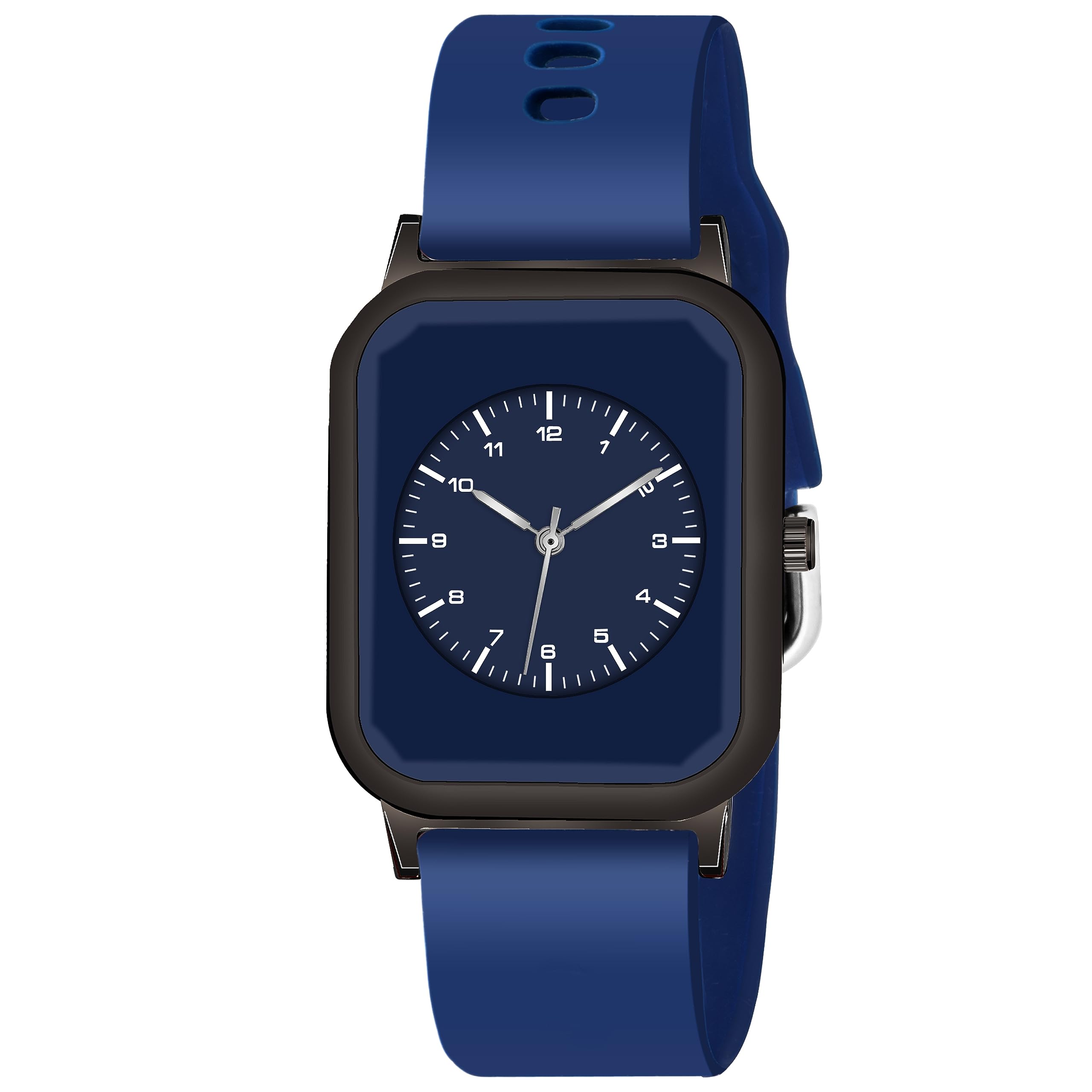 ON TIME OCTUS Analog Mens and Womens Unisex Watch (Black Color Dial Blue Colored Strap) (B0CFQR8S7K) Amazon Price History, Amazon Price Tracker