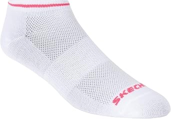 6-Pack Half Terry Performance Low Cut Socks, Breathable & Cushioned Footbed
