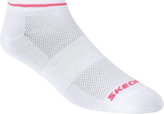 6-Pack Half Terry Performance Low Cut Socks, Breathable & Cushioned Footbed