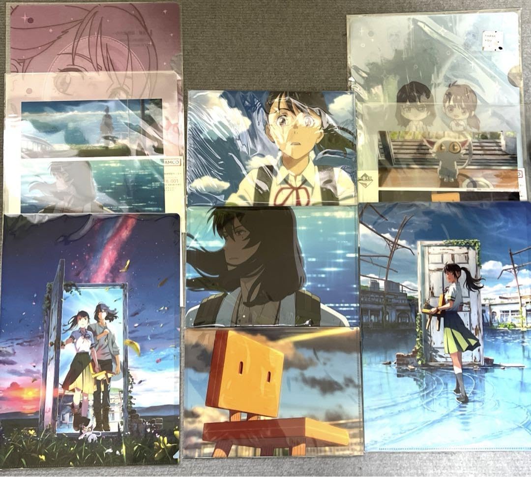 Amazon.co.jp: すずめの戸締まり クリアファイル 新海誠 一番くじ 劇場