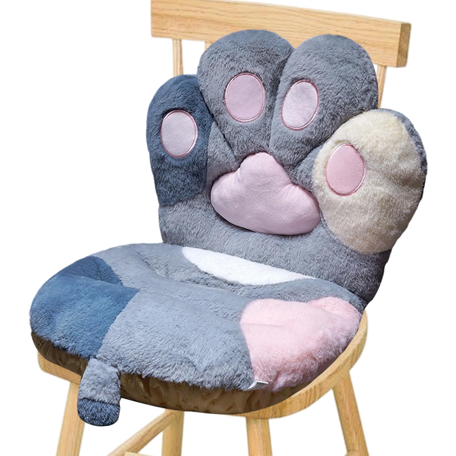 Cojín para el embarazo con diseño de pata de gato grande y tierno para descanso en sofá