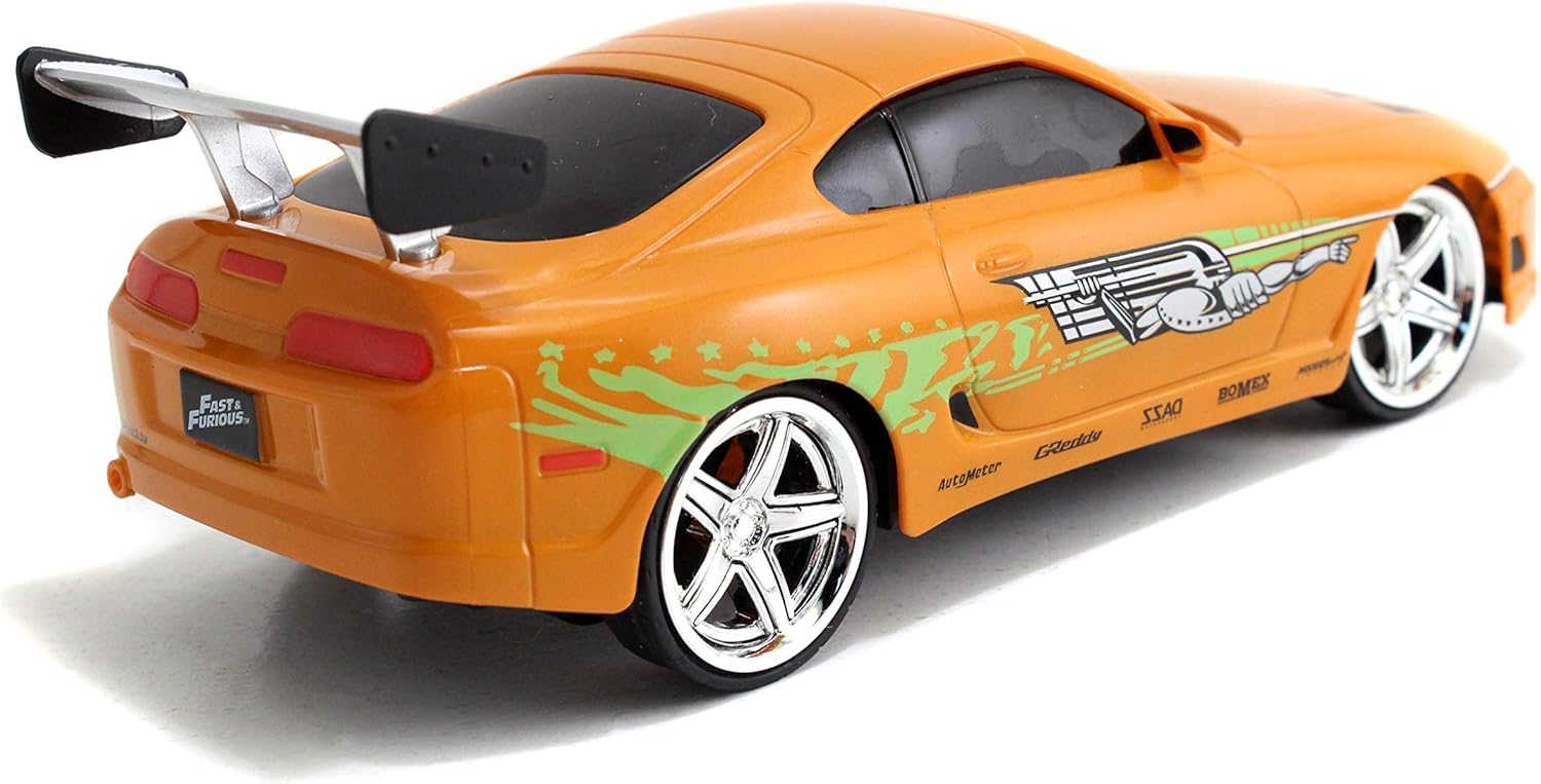 Jada Toys - Fast and Furious 1:24 Radio Control, Brian's Toyota Supra