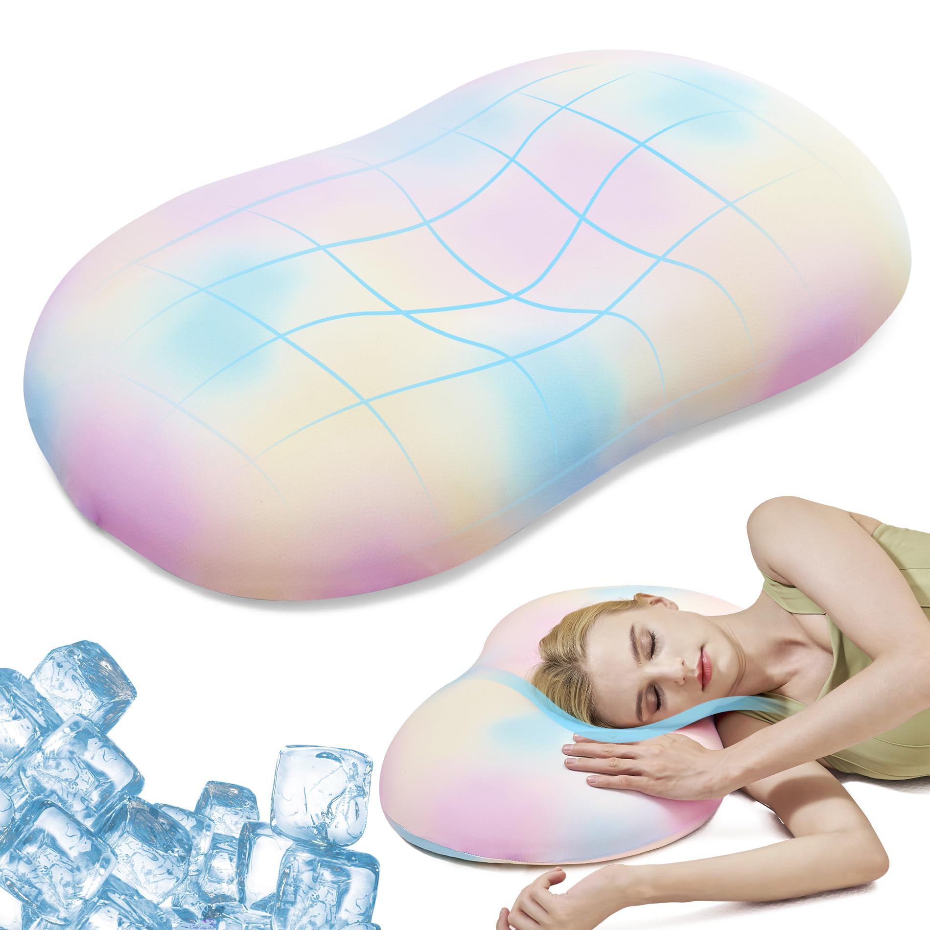 Amazon｜AIRSKY 枕 低反発 横向き・仰向け対応 通気性カバー 快適