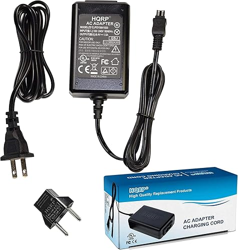 HQRP Cargador de 8.4V compatible con Sony AC-L200 AC-L25 HandyCam DCR-DVD103 DCR-DVD308 DCR-DVD105 DCR-DVD108 DCR-DVD203 DCR-DVD205 DCR-DVD305